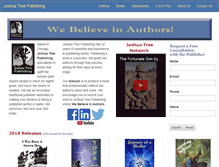 Tablet Screenshot of joshuatreepublishing.com